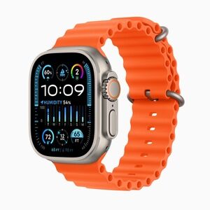 Apple Watch Ultra 3 Titanium 49mm Color:ORANGE